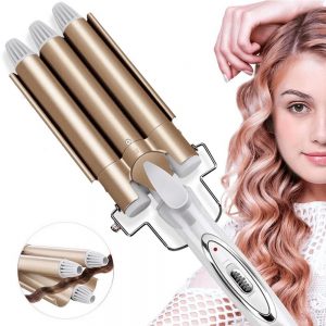 KEMEI  Three Stick Curling Iron Hair Curler KM-1010