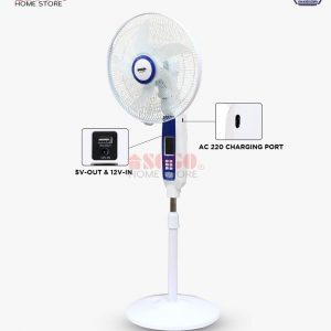 SOGO RECHARGEABLE FAN JPN-650